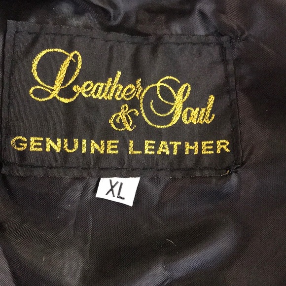 Leather & Soul Leather Vest - Picture 4 of 6